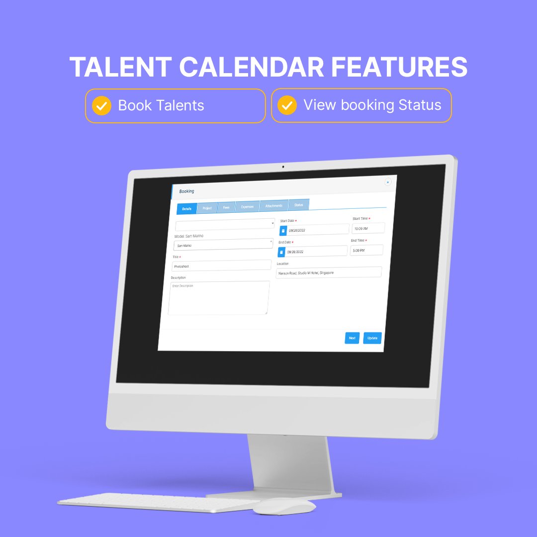 StaragentCo's tweet photo. Do you find managing and scheduling tasks, events, meetings, and engagements in your agency a challenge? Try StarAgent. It is designed to make managing your agency smoother.

 #modelagency #talentagency #modelagencysoftware #talentagencysoftware #talentmanagementsoftware https://t.co/mWSsqbQQ9S