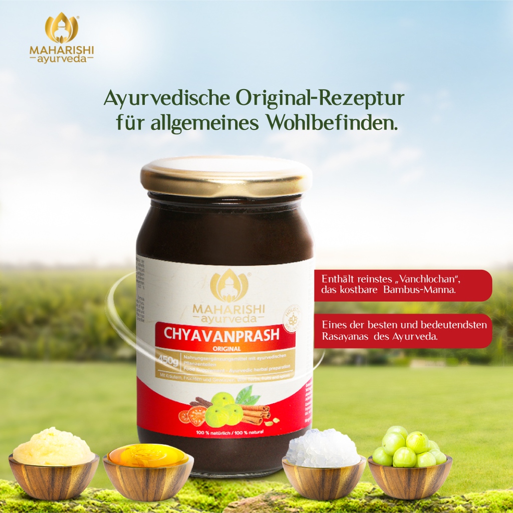 AyurvedaEurope's tweet photo. Hast du schon mal von Chyavanprash gehört? #Chyavanprash ist ein traditionelles, ayurvedisches #Fruchtmus, dessen wichtigster Bestandteil die #indische #Stachelbeere ist. ➡️ https://t.co/S7wKUI8aTd #maharishiayurvedaeurope #ayurveda4you https://t.co/hPE8I8wlb1
