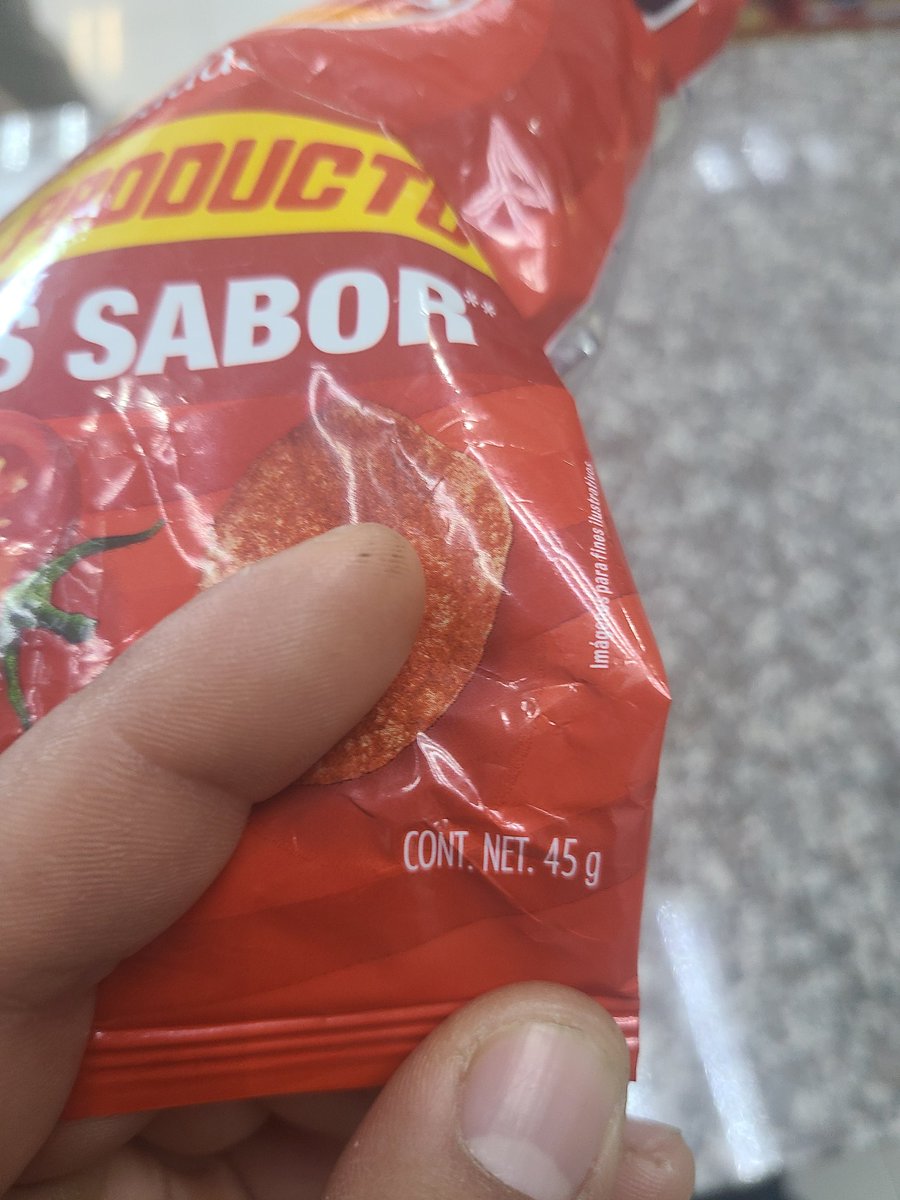 ReneRuizLH's tweet photo. Eh raza estas si son de puro aire @Papas_Sabritas que paso con calidad padrino? https://t.co/sxJIAPuJpW