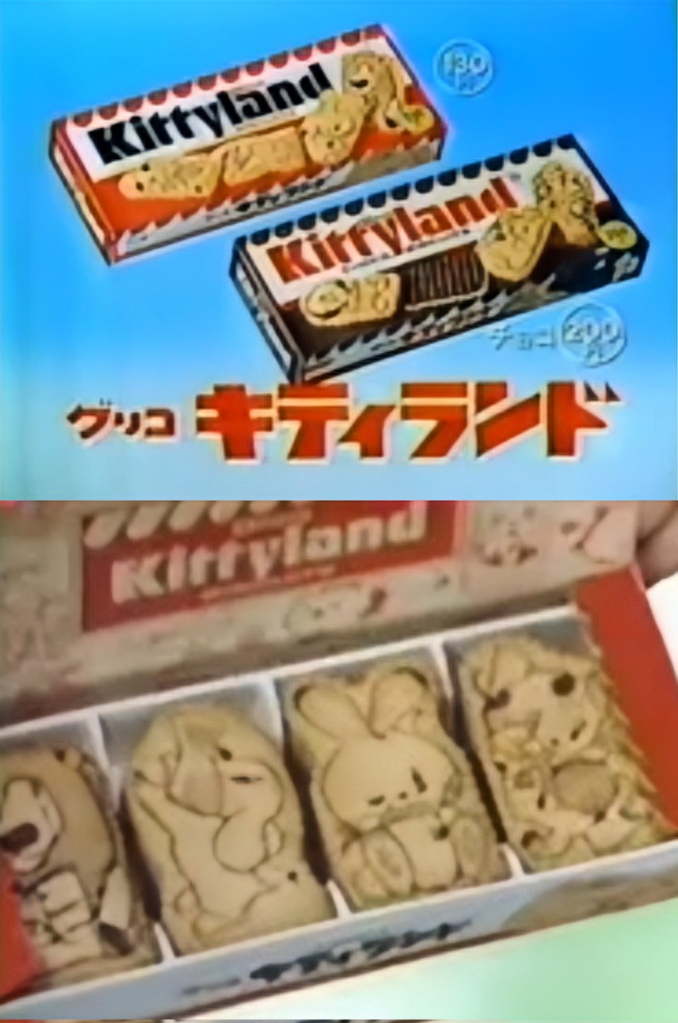 非売品 グリコ キティランドビスケット ティッシュ レトロ 颯 on X: 