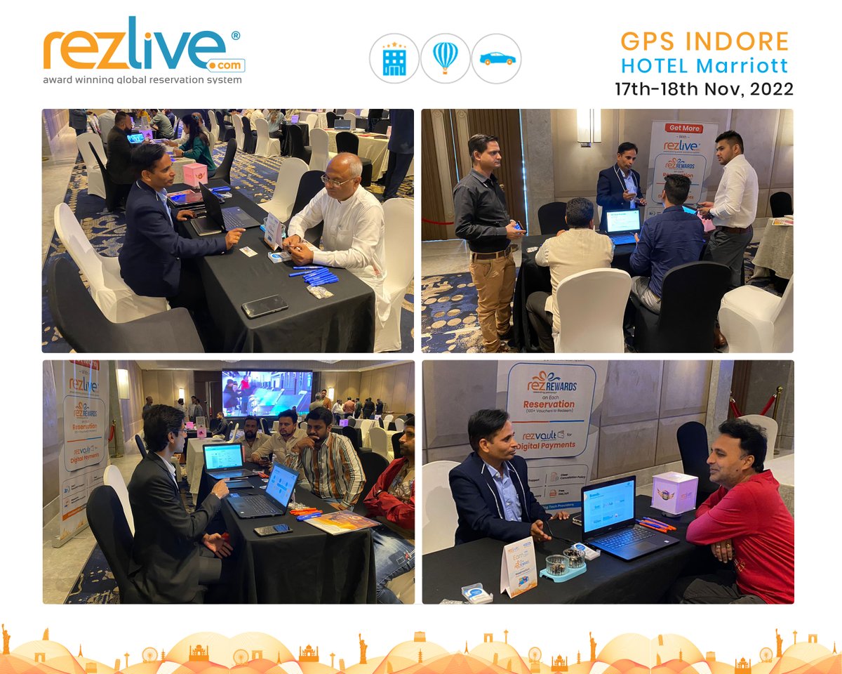 T_D_I_P_L's tweet photo. Indore, thank you for the warm greetings and for appreciating our round-the-clock support and the extra benefits you get when you make a reservation with https://t.co/4lTHhgMlBa. @B2BRezLive
#GPSIndore #travelagent #b2btravel #gps #rezlive #tdg #travel https://t.co/SNgM9B6adv