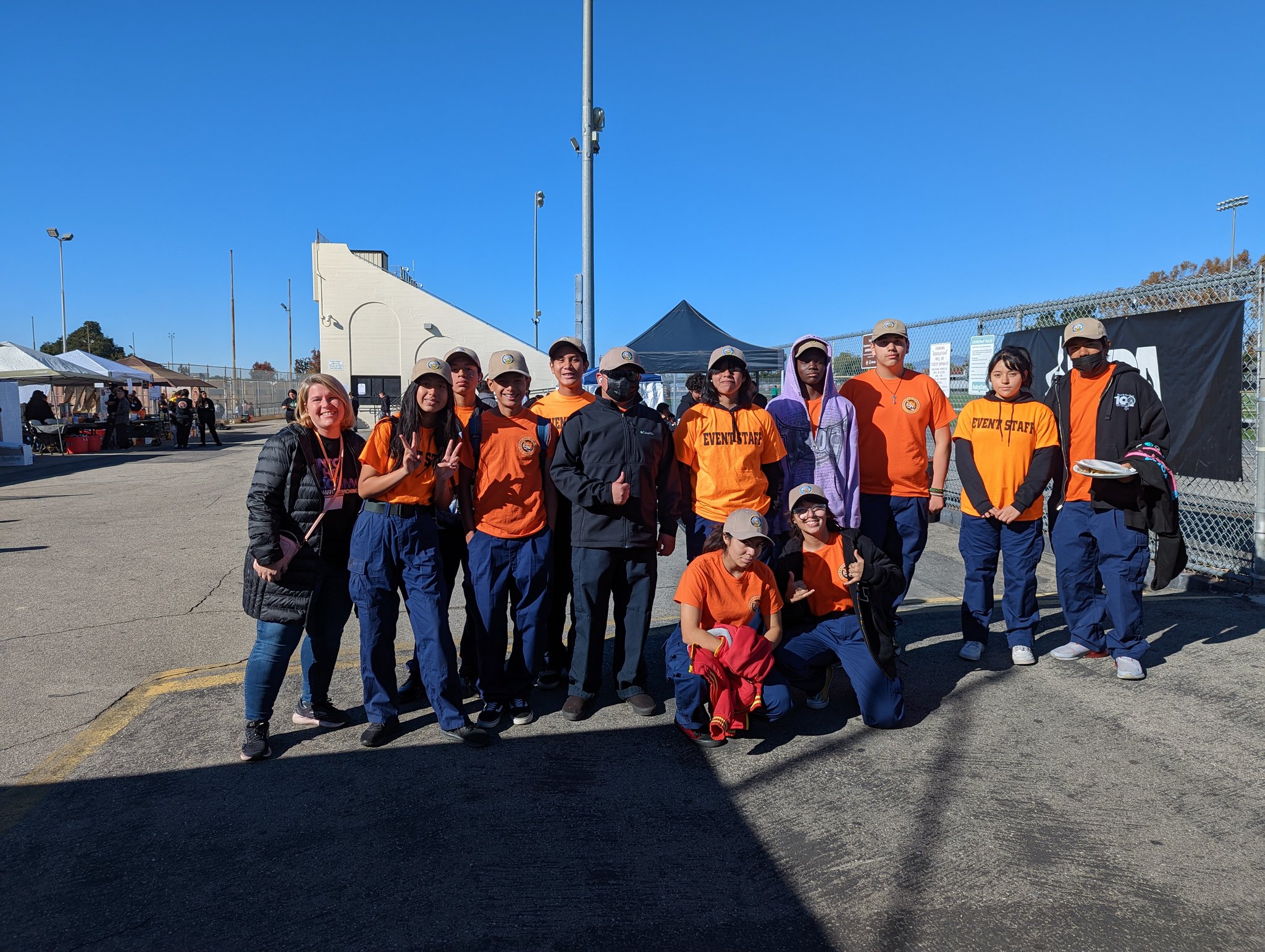 chaffeynjrotc on Twitter "After helping pick up Magnolia cones on