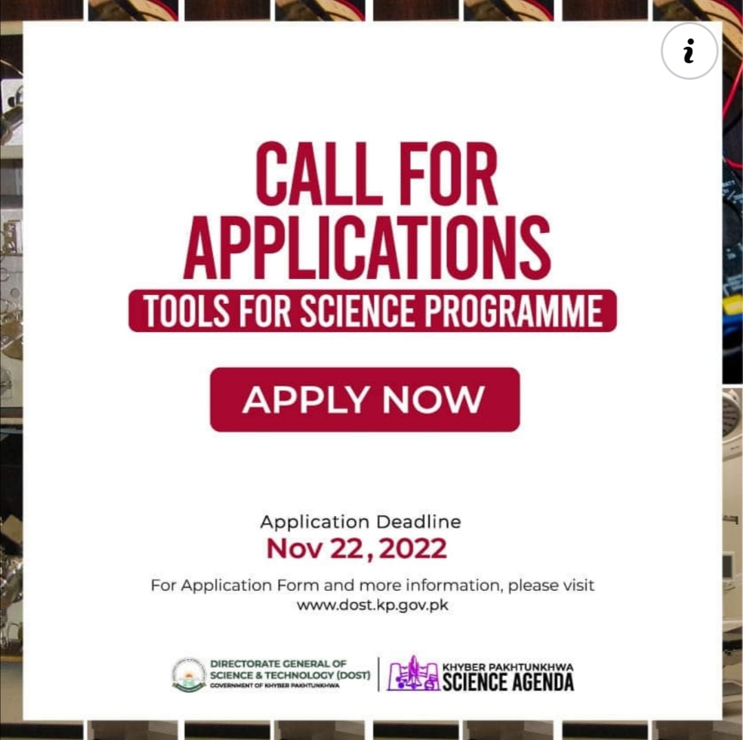 Are you looking for grants to refurbish, re-operationalize and maintain key lab equipment? Then you can apply for tools for science programme!

For more details, check out: buff.ly/3Ek8A5T

#KPScienceAgenda #Science4KP
