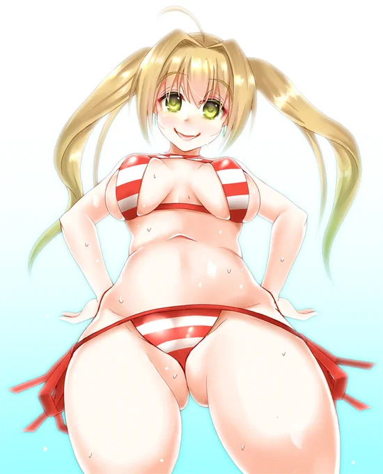 #いいふとももの日 #いいツインテールの日 