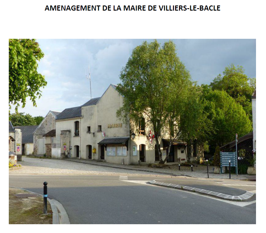 PlanetEnergyC's tweet photo. Chantier à Villiers le Bacle
=> AMENAGEMENT DE LA MAIRE
#PlanetEnergyConcept https://t.co/8OPiJir3uP
