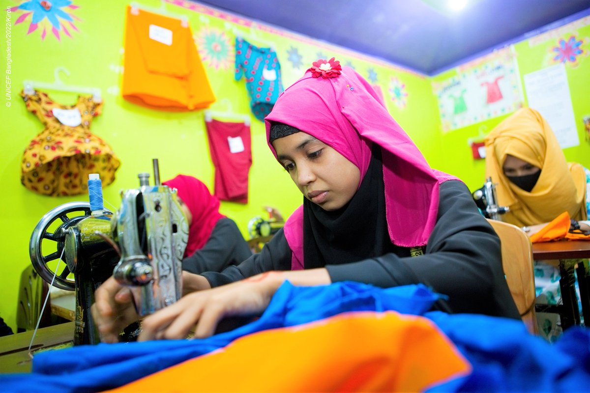 "After I learn how to make nice clothes, and if people like to buy them, I will have an income of my own. I can finally support myself and my family."

Sharmin, 17, is about to graduate from a tailoring course at a <a href="/KfW_FZ_int/">KfW Development Bank</a>-supported multipurpose centre in Cox's Bazar.