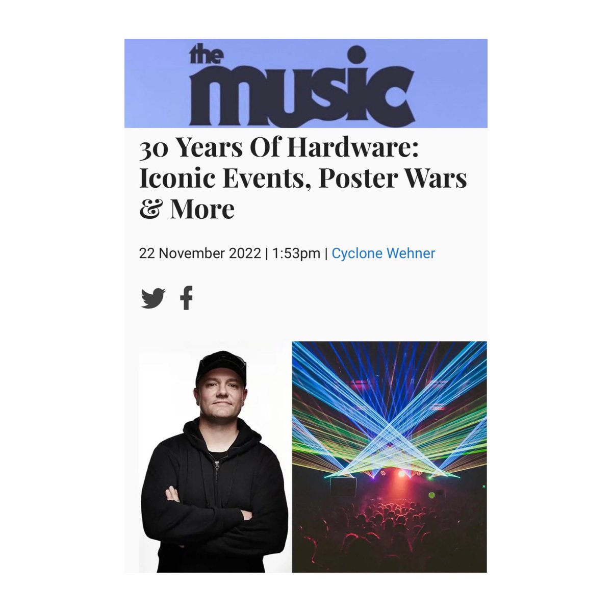AngieXposed's tweet photo. Thank you @therealcyclone / @TheMusicComAu for your amazing interview with @richiemcneill #Hardware30 🇦🇺🎶❤️ You’re one of the best in the biz!!
Read Here: https://t.co/zrQyeEBaKK
‘Hardware 30 : True Faith’ more info: https://t.co/7RA5dbJxev https://t.co/DNxLVkHtac