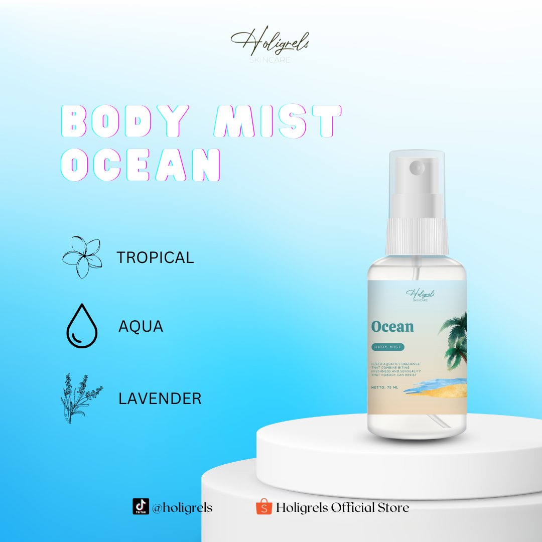 holigrelsofc's tweet photo. Wangi vibes fresh &amp; fun seperti di pantai🏖 Holigangs harus punya nih, top notes Aqua cocok untuk laki-laki / perempuan [ unisex ]🏖🏖

Yuk langsung checkout yaa, melalui :
Shopee : Holigrels Official Store
Tiktokshop : Holigrels
WA Reseller : 081227880243

#bodymistholigrels https://t.co/ar8ZSdSz6E
