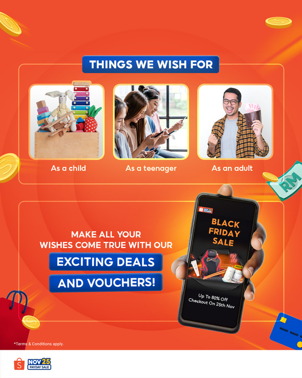 Shopee Malaysia on Twitter "Whatever wish it may be, let us grant it