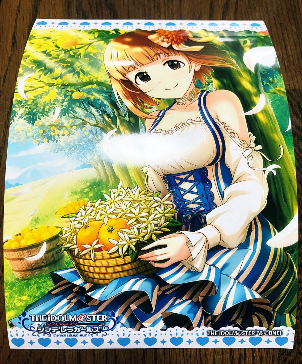 「ローソンプリント!喜多見柚ちゃん思ってたよりデカい!!(胸の話ではない)謎の光!」|青龍彡🍙のイラスト