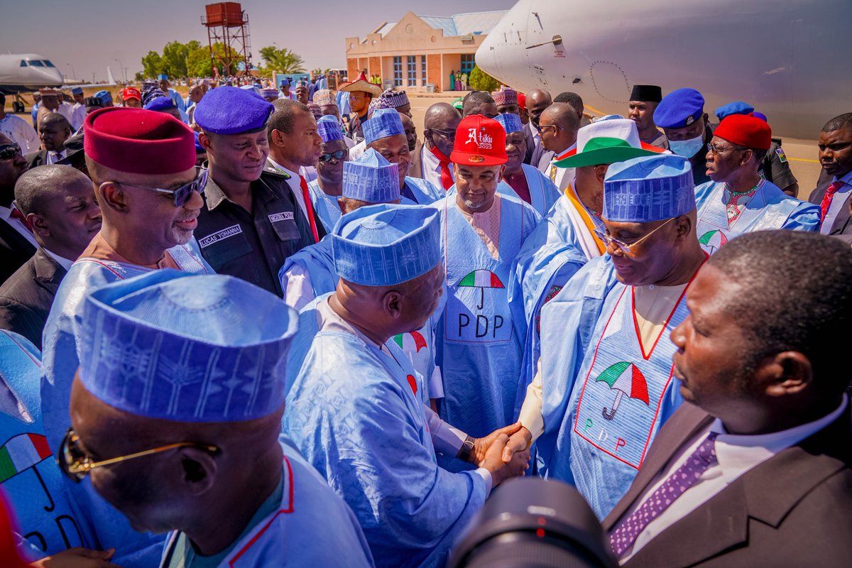 TonyFra73877334's tweet photo. Atiku will win the 2023 election in February.
Gombe is Atikulated!
#TeamAtiku
#AtikuInGombe
#GombeIsPDP https://t.co/fUTpYeWv8r