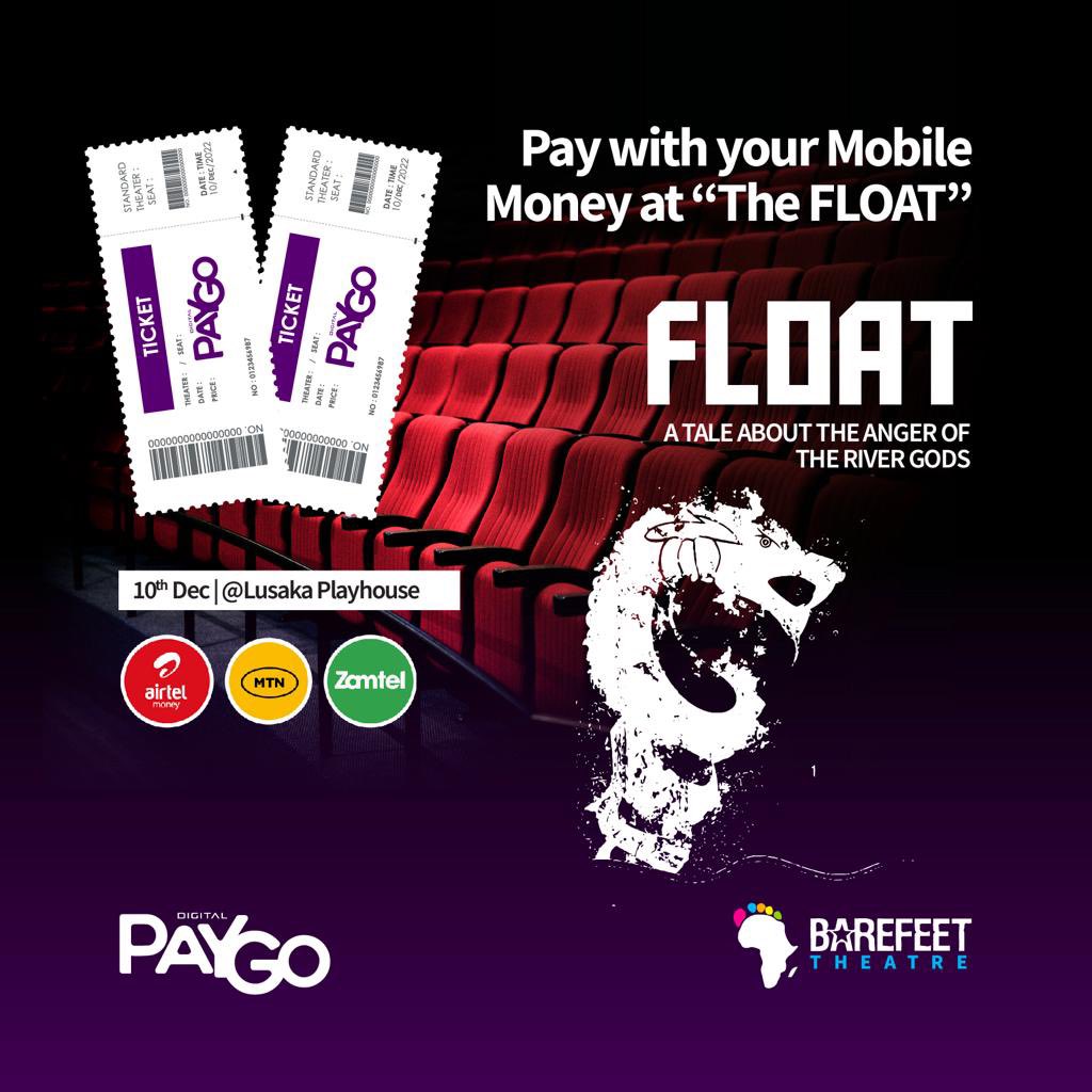 digitalpaygozm's tweet photo. 📢 Let’s Go Cashless with PayGo- Load your Mobile Money Wallets! PayGo will be at The Float show by @BarefeetTheatre driving mobile payments for all ticket sales to ease your buying experience.

Come and have fun &amp; #PayWithPayGo 
It’s easy, safe and convenient.

#cashless https://t.co/FS4Cgio5pP