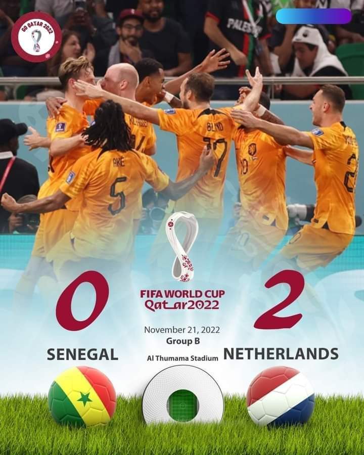 oyosportsnews's tweet photo. ππππ πͺπ’ππ₯π ππ¨π£
#MatchDayTwo #Results in #Photos
π England 6οΈβ£β2οΈβ£ Iran
π Senegal 0οΈβ£β2οΈβ£ Netherland
π USA 1οΈβ£β1οΈβ£ Wales
#OyoSportsNews #FIFAWorldCup2022β’ #Qatar2022 #FIFAWorldCup https://t.co/wK3WrID5cX
