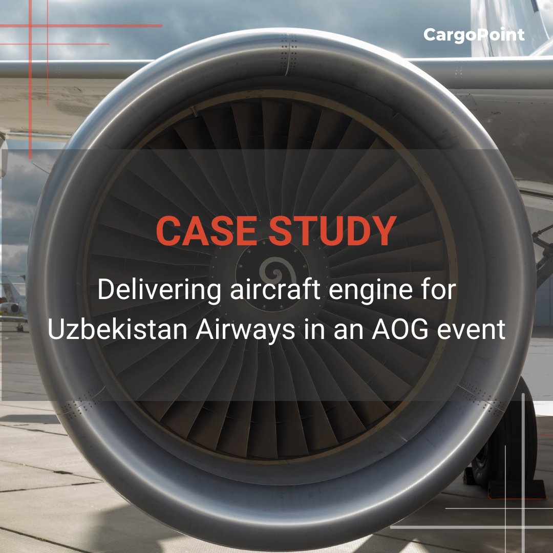 cargopointone's tweet photo. At CargoPoint, we support #airlines, #MRO (Maintenance, Repair, Overhaul) companies and aircraft parts manufacturers with dedicated #aerospacelogistics solutions.
Find out how we supported our customer Uzbekistan Airways in our case study here:
π https://t.co/B0I021UZ01 https://t.co/gNqSa73ISb