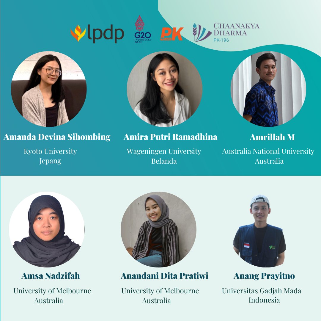 pk196lpdp's tweet photo. Yuk kenalan! #ChaanakyaDharma adalah wadah pemersatu kita :) Meskipun berbeda jurusan, kampus dan negera tujuan, namun beragam peran ini yang akan melengkapi dedikasi kami untuk membangun negeri. 
@lpdp_ri
#DiriUntukNegeri
#SDMUnggulIndonesiaMaju 
#AkuPastiMengabdi https://t.co/ewC7JM0t7a