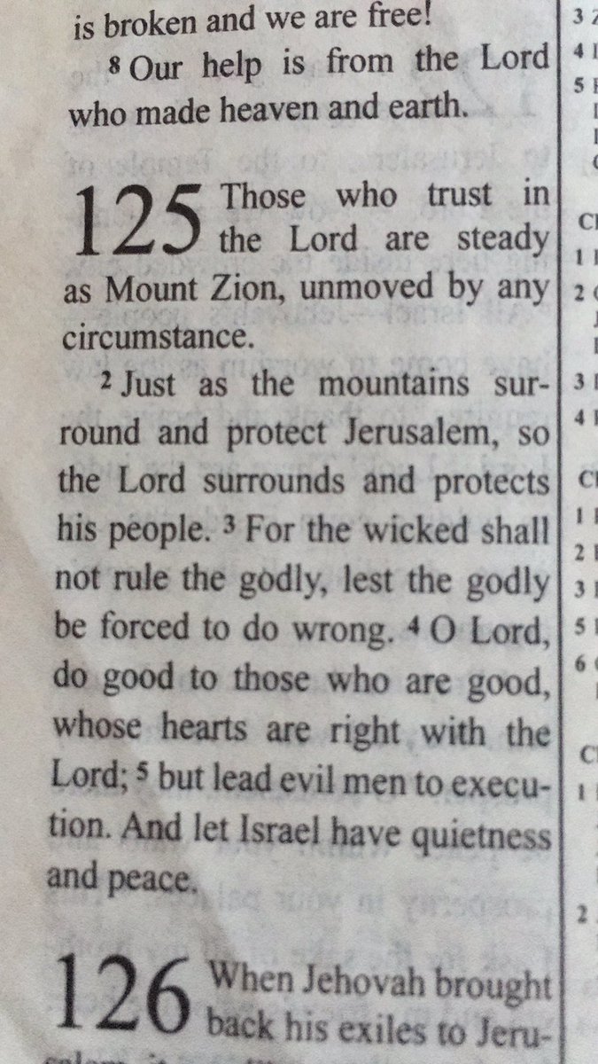 praisewueseter's tweet photo. @kinnnnnglloyd @Naija_PR Only people who don’t study their bible would believe this your version of psalm 125… https://t.co/WALESxuW55
