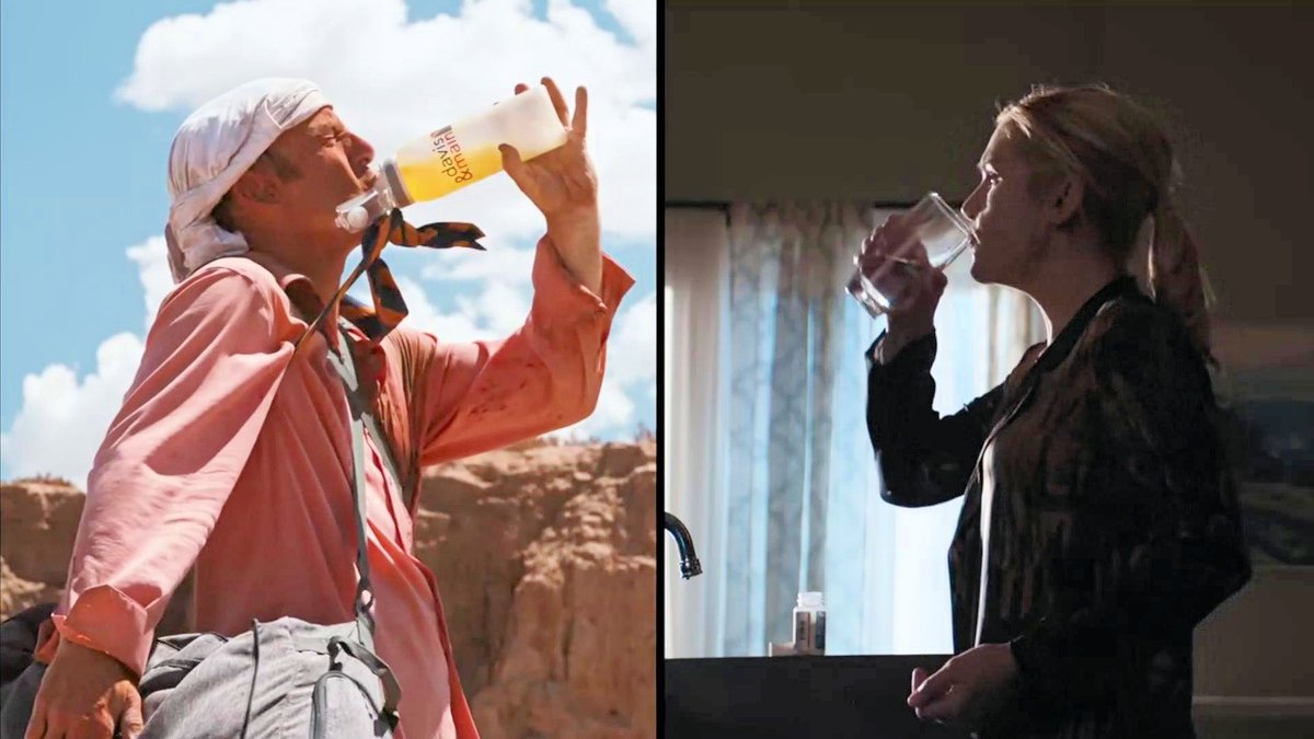relive_bbbcs's tweet photo. @itsSaulGoodman Keep hydrated, if you are in lockdown.

Are you under arrest for Sun roofing?

#BetterCallSaul #bcs509 #bcs103 https://t.co/D4iiX54ivL