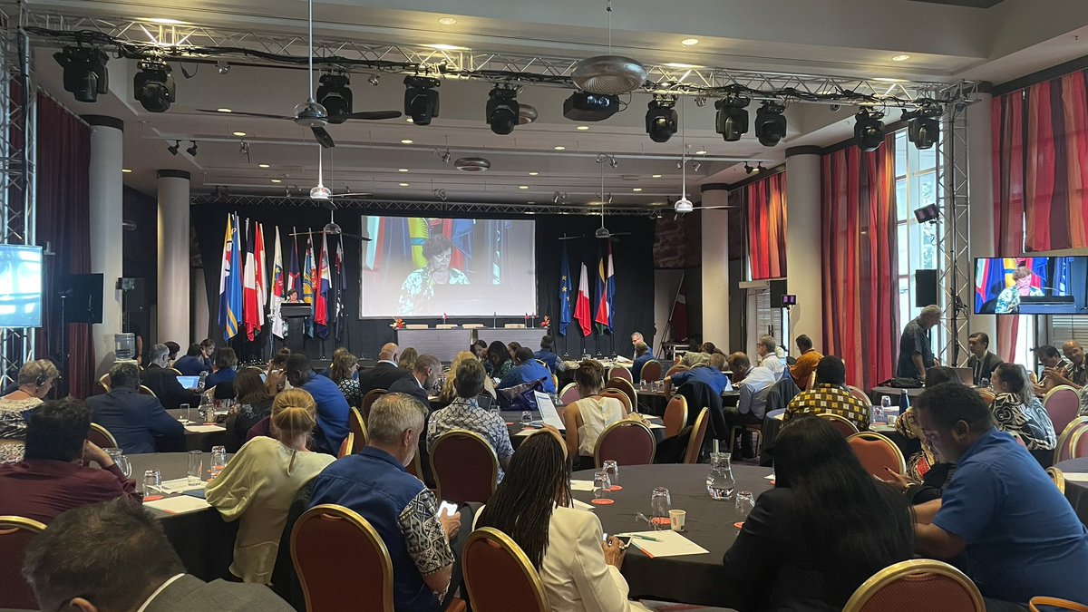 bencambier's tweet photo. Pleased to represent @EIB at the EU/OCTs forum in Nouméa, where I had the chance to discuss financing opportunities under #InvestEU. #OCTs are among countries the most adversely affected by #climatechange. The #EUClimateBank is there to support their fight for greater resilience. https://t.co/LJ525q2YZ6
