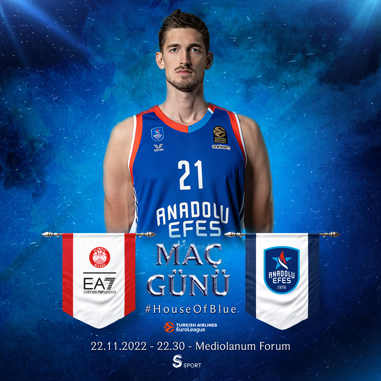 milano efes maç öncesi afiş
