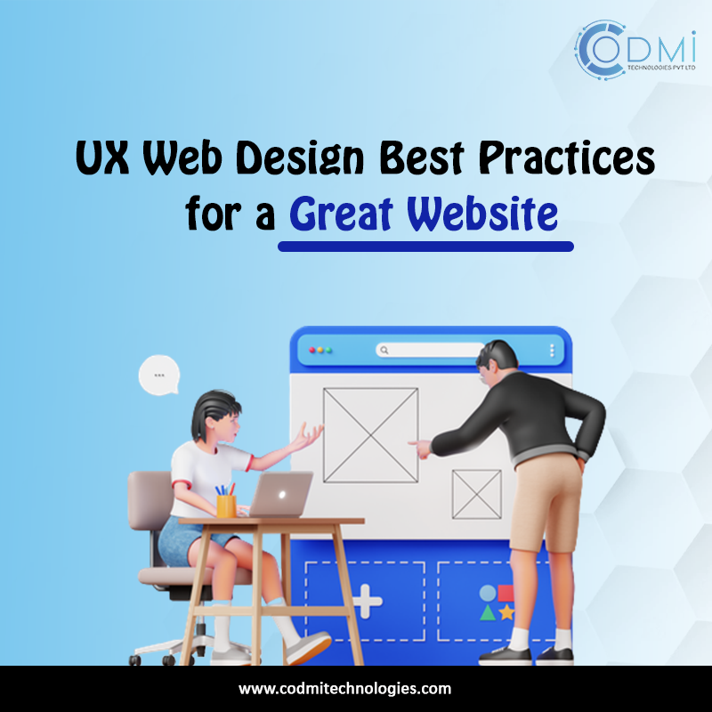 Codmitech's tweet photo. #uxdesign Best Practices for a Great Website
What use is a beautiful website if the user experience (UX) is sluggish, impractical, or cumbersome?
Explores six UX best practices to help take your website from a mess to the best.
#ux #webdesign #webdevelopment #uxpractices https://t.co/nwOikAMucO
