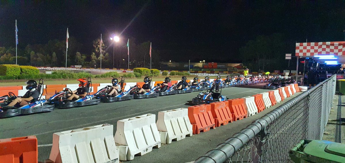 NetVaultAus's tweet photo. It was a “hell of a day out” at the Brisbane SMB IT Pro Christmas party at Kingston Park last week. Through all the straights, bends and love-taps, congratulations goes to to Bryce Telfer who came out on top. Our very own Radek and Rohit even receiving trophies on the night. https://t.co/yEBtpvyEuK