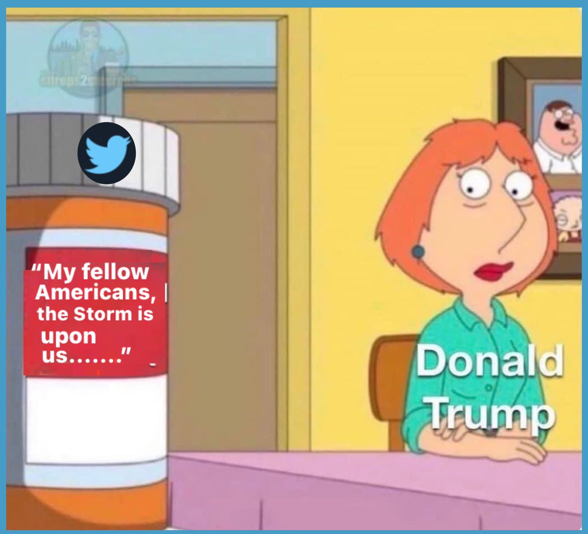 SniggihNire's tweet photo. Those big red pills have got to be hard to resist at this point. Give in to your addiction, Mr. President.

@realDonaldTrump 

#FireAtWillCommander https://t.co/butRDp5Ycn