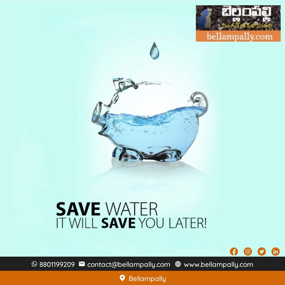 CityBellampally's tweet photo. Billions of people are living without access to safe drinking water right now. Knowing this makes it hard to justify wasting water, as every drop counts.

"Don’t waste even a drop of water,
you will be left with nothing for the later."

#water #savethewater #bellampally https://t.co/egzV0c5p2F