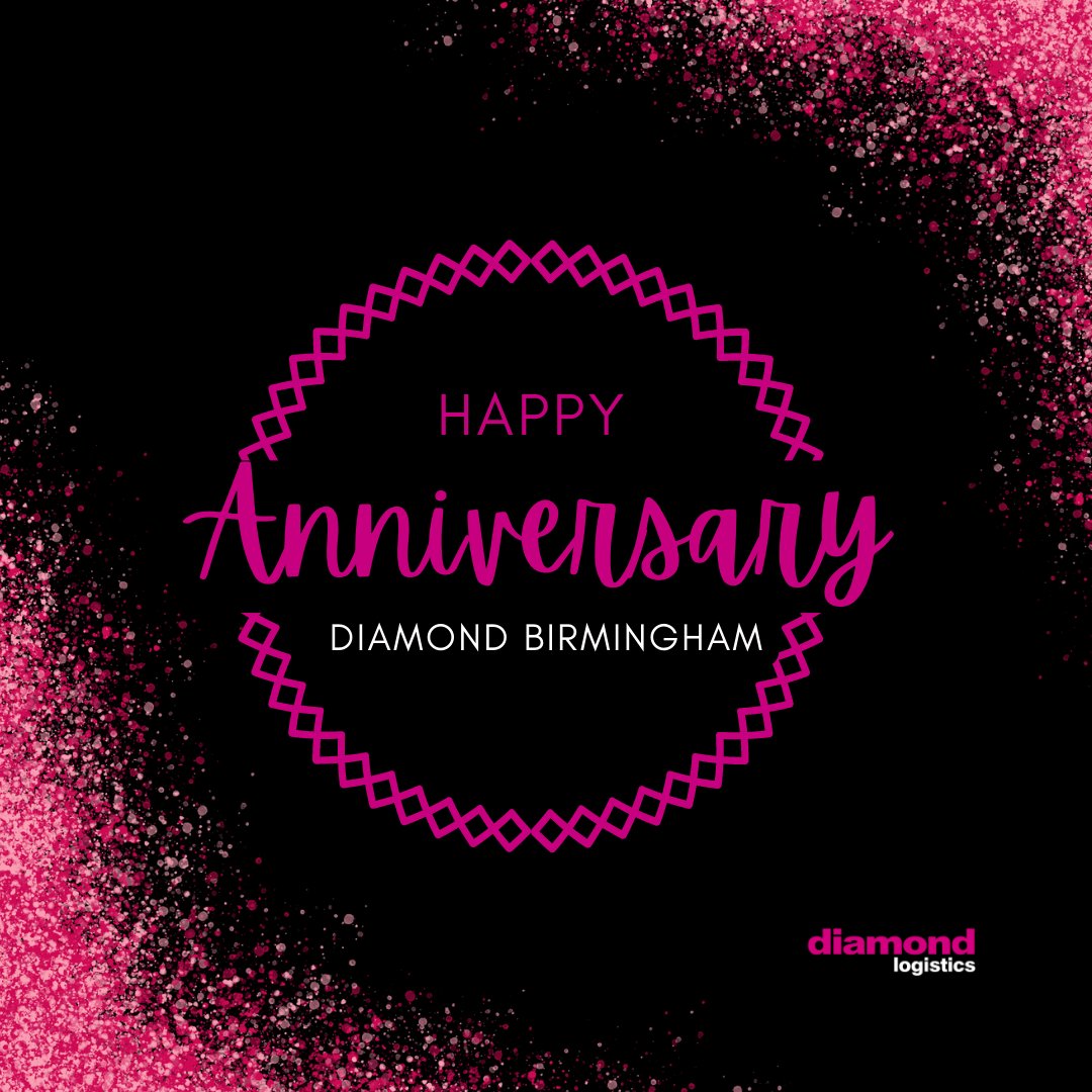 diamonddeliver's tweet photo. Happy Anniversary to our Birmingham team!
Congratulations for a very successful year as a Diamond Logistics network partner. β
β
#businessanniversary #3pl #ecommerce #orderfulfilment #warehousing #fulfilmentcentre #fulfilment #logistics #networkpartner https://t.co/TcThF5whNq