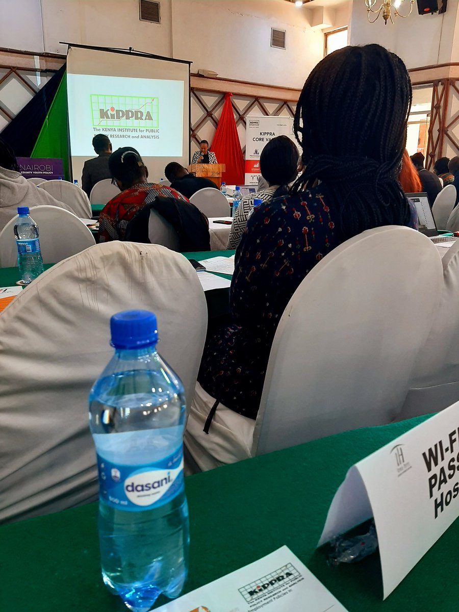 KenyaClimateChY's tweet image. #HappeningNow the Empirical Review of Youth Employment Policies in 🇰🇪 held at @KenyaUtalii hotel organized by @KIPPRAKENYA #PartnershipForEconomicPolicy and @NYC_YouthVoice. We applaud the #ExecutiveDirectors for standing with the youth. #employmentopportunities in #climatespace