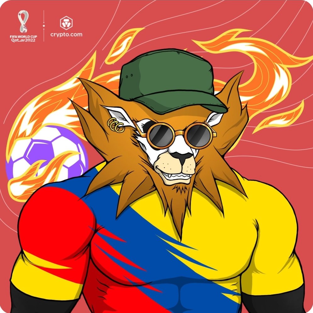 #nfts #WorldCup2022 #LoadedLions #cronos #cro #fftb #matchreadylions #NFTcollectible
Presentin Poland and Ecuador Lions!!