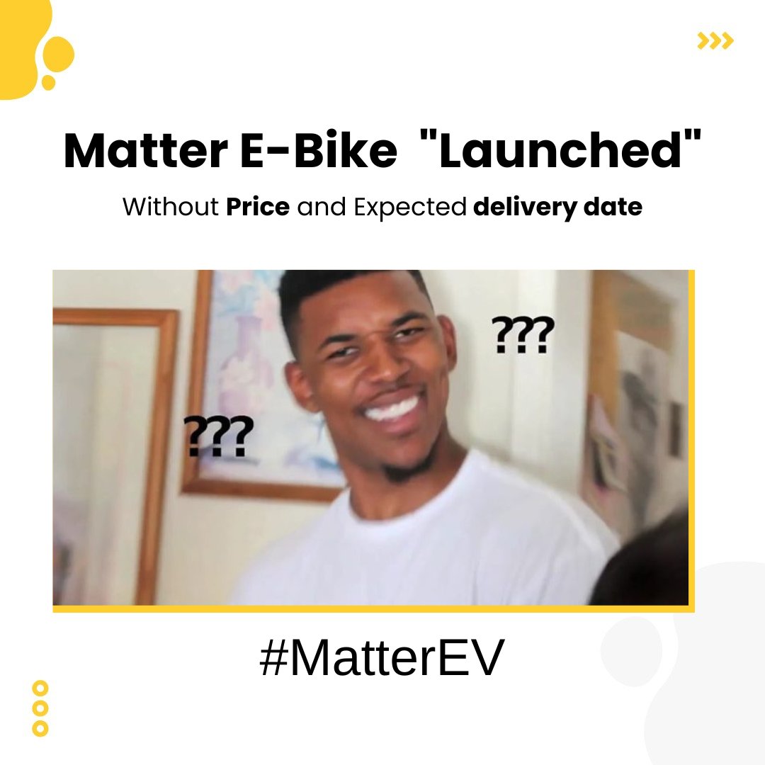 EVIndiaonline's tweet photo. Matter introduced its first E-bike, which features a manual transmission and a liquid-cooled five-kWh battery, but the pricing and estimated delivery date still need to be discovered.
#electricvehicle #ev #evnews #evupdate #evevolution #evlaunchupdate #evindia
#MatterEV #Matter https://t.co/95K17uIQck