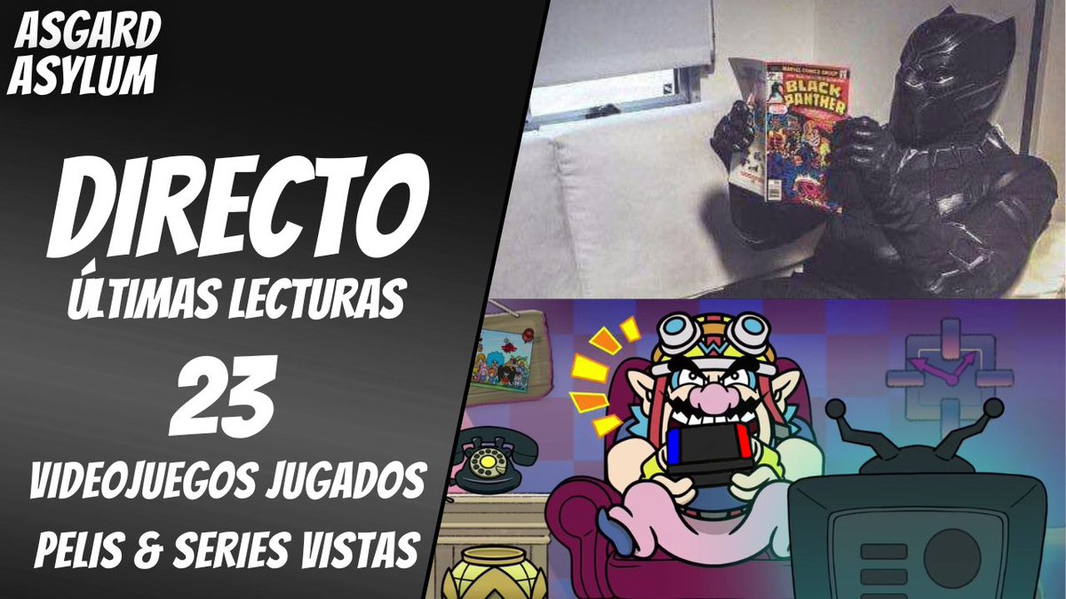 ¡¡Después de un mes, os traemos un últimas lecturas y más cosas!!
¡Hoy día 22 a las 16:30, esperamos que os paséis!
youtu.be/GlaOdIk7yug