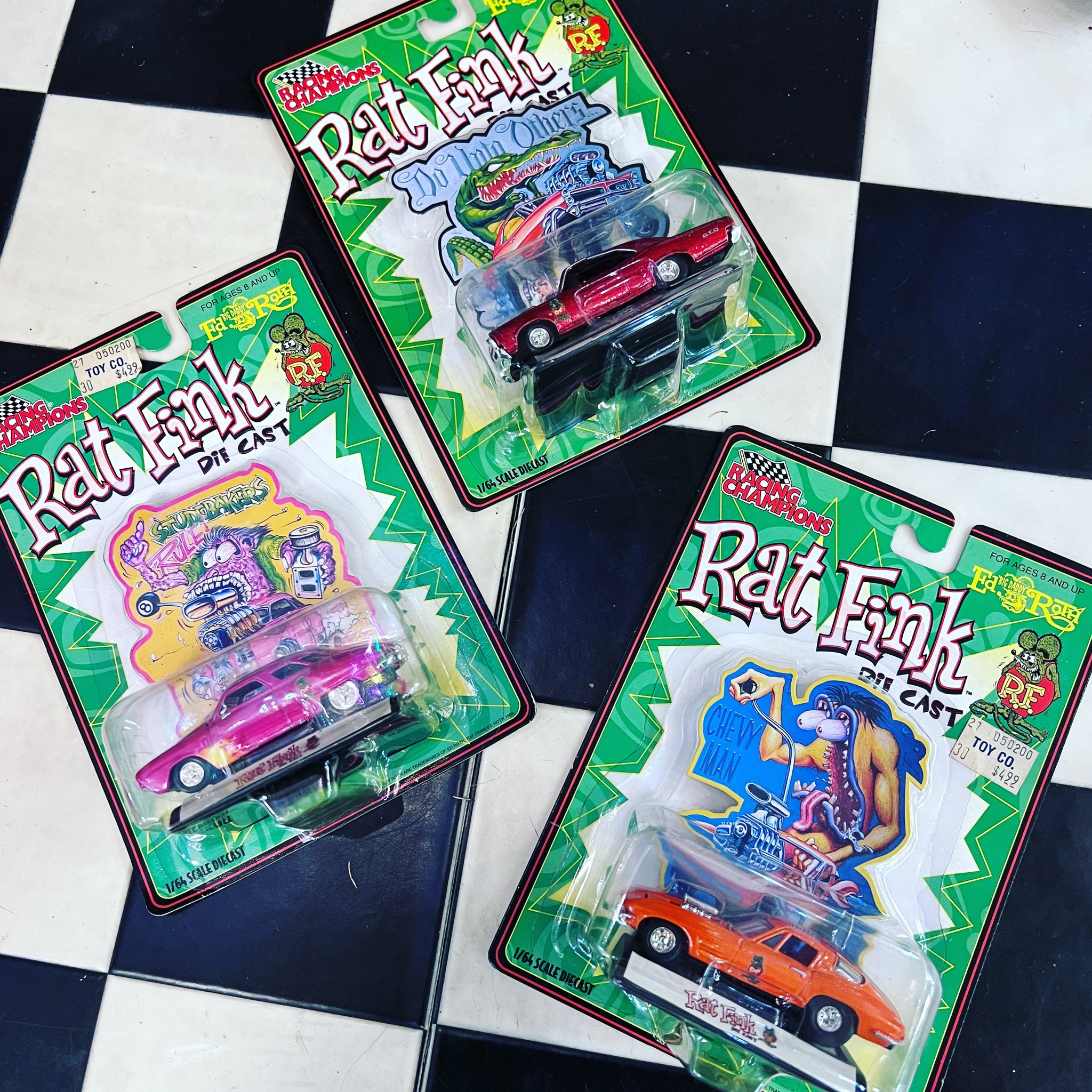 Rat Fink ラットフィンク レーシングチャンピオン ダイキャスト