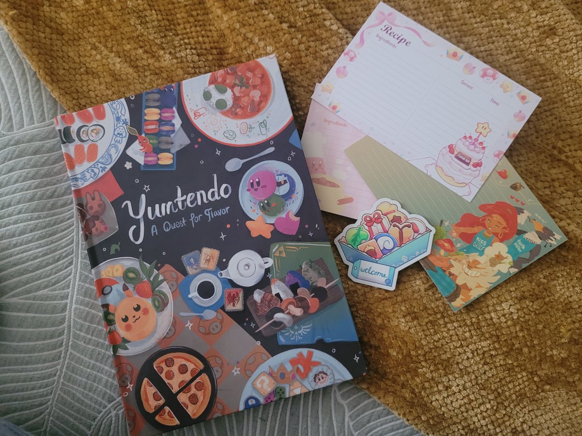 I also got a chance to pick up my <a href="/yumtendozine/">Yumtendo Cookbook | Project Complete!</a> today, so I'm doubly excited! Can't wait to mess up the kitchen again 🤡