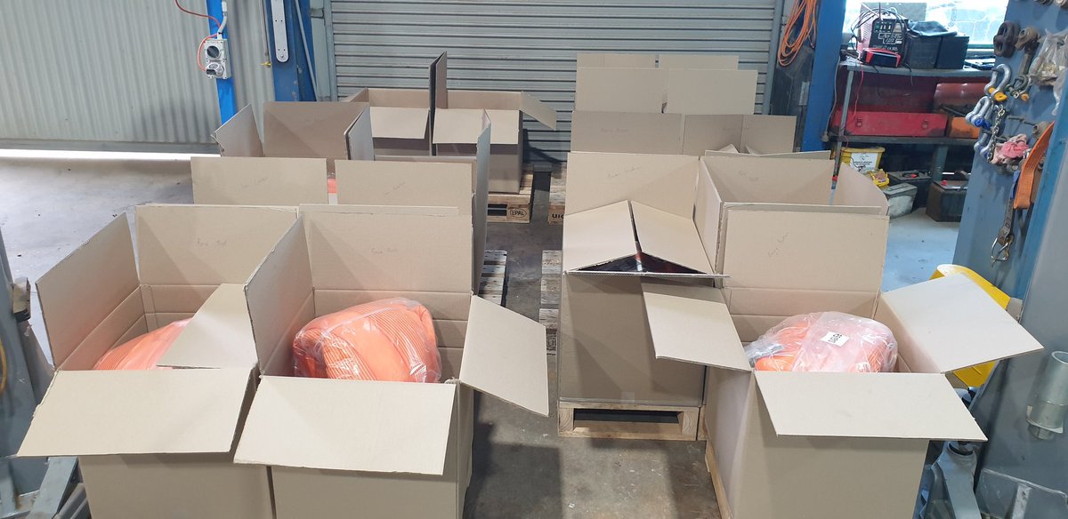 TPOS Fabrications (@tposfab) on Twitter photo Putting together recovery kits for flagship combines....lots more orders than we expected.... our #flatrac renovators are going to get a workout after harvest this year. Putting together recovery kits for flagship combines....lots more orders than we expected.... our #flatrac renovators are going to get a workout after harvest this year.
