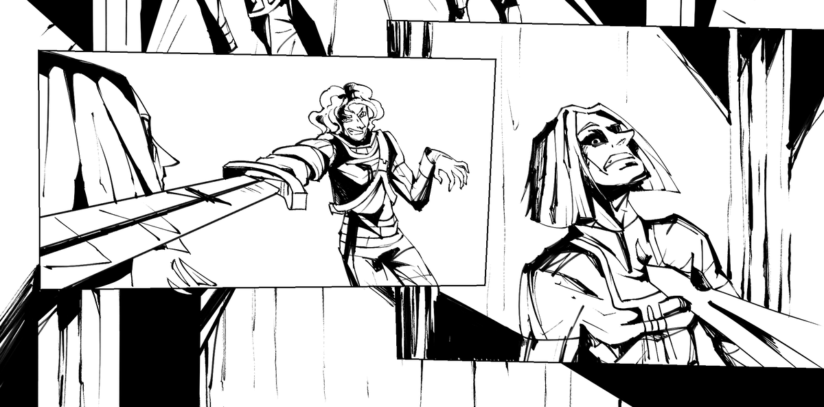 #comics Simple Panels from the Chapter #2