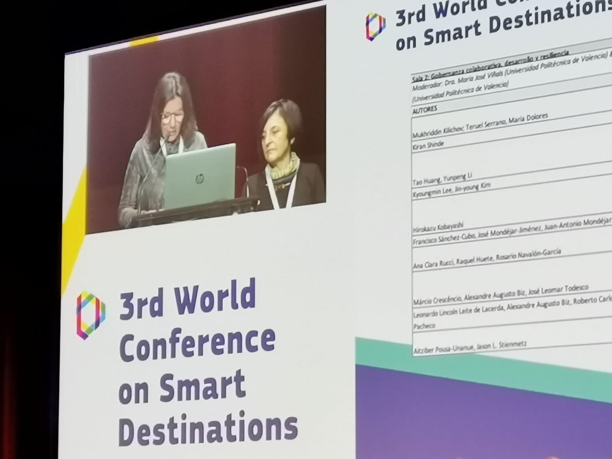 Interesantes comunicaciones en el #SDWC2022. La <a href="/UPV/">Universitat Politècnica de València</a> estuvo representada. Hoy seguimos con sesiones plenarias.