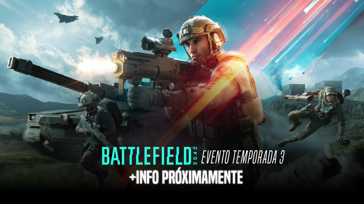 🔥Atencion🔥

📣 Preparamos nuevo evento para la SEASON 3 para todas las plataformas #Battlefield2042 

🖱️🕹️ Crossplay Activado 🔥

➡️ Os esperamos a tod@s en #BattlefieldPortal 

📝 + Info. del evento en nuestro Discord: 
           discord.gg/m7AVszEngx