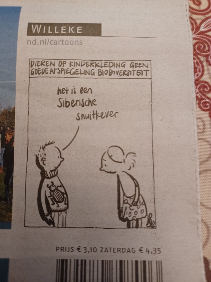 Als je dacht dat we nog niet genoeg welvaartsproblemen hadden. Er kan nog altijd meer bij.
(Met dank aan <a href="/willekebrouwer/">willeke brouwer</a> )