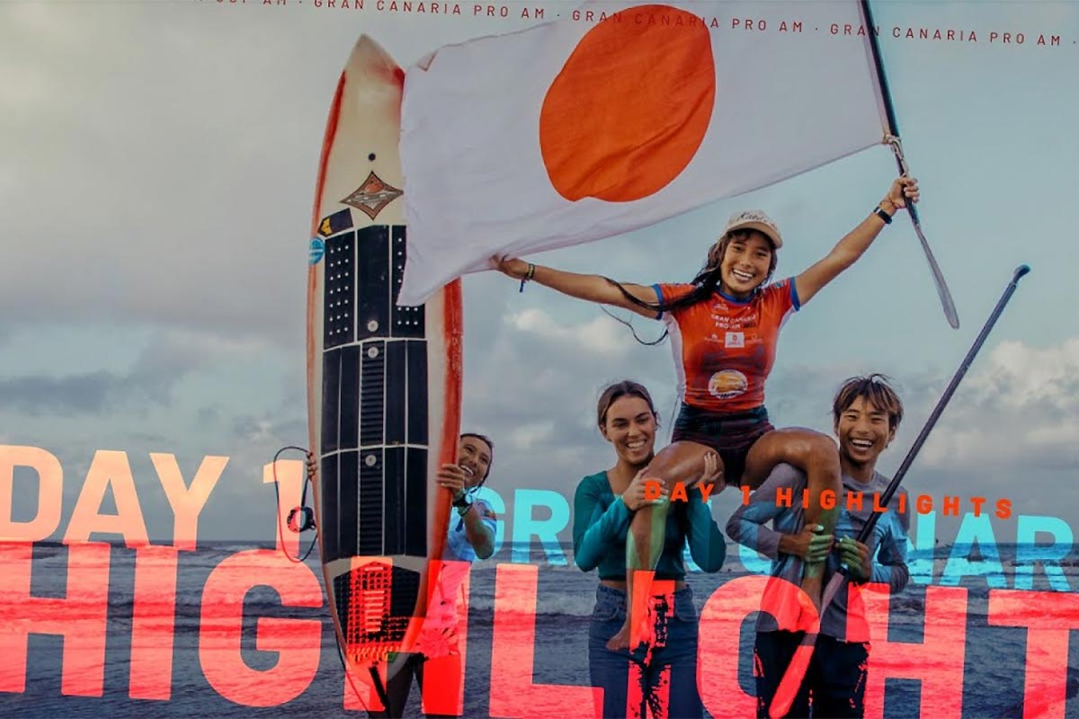 SUPjournal's tweet photo. Les juniors et les SUP longboarders ouvrent le bal - https://t.co/m26sIRs90H
Plus d'infos sur https://t.co/CwKDxwEPP8
#standuppaddle #SUP #APPWorldTour #GranCanariaProAm #LasPalmas #KaedeInoue #KaponoFukuda #SUPsurfing #SUPjournal https://t.co/IJkqNDmcG4