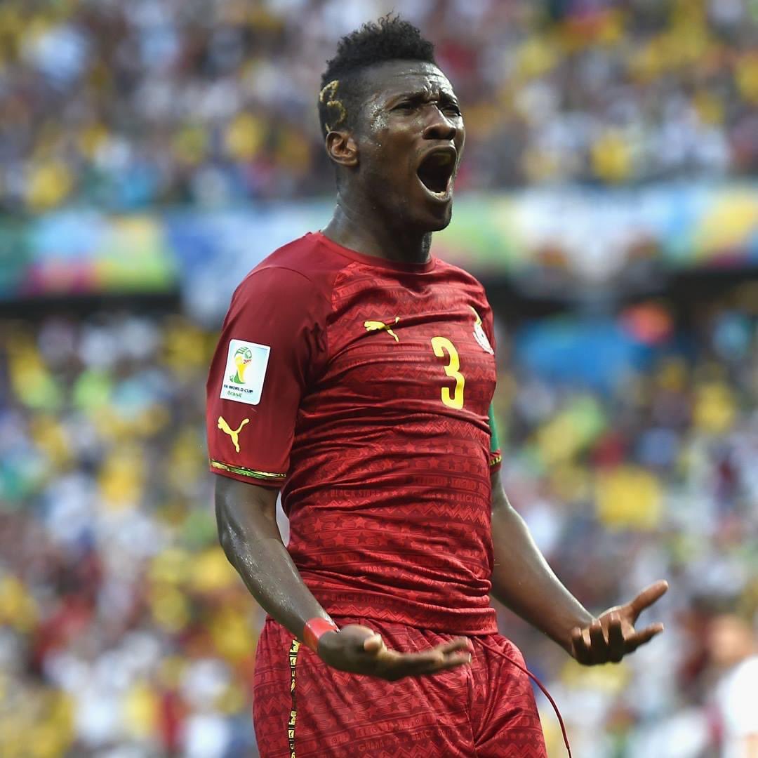 3SportsGh's tweet photo. ◾️First goalscorer for #TeamGhana in a World Cup tournament
◾️Holds the record for most goals (6) scored by an African in the World Cup.
◾️Ghana's all-time top goalscorer (51 goals ⚽️)

Happy birthday to @ASAMOAH_GYAN3, a generational talent 🔥

#Qatar2022onMG https://t.co/tUZCipiIEz
