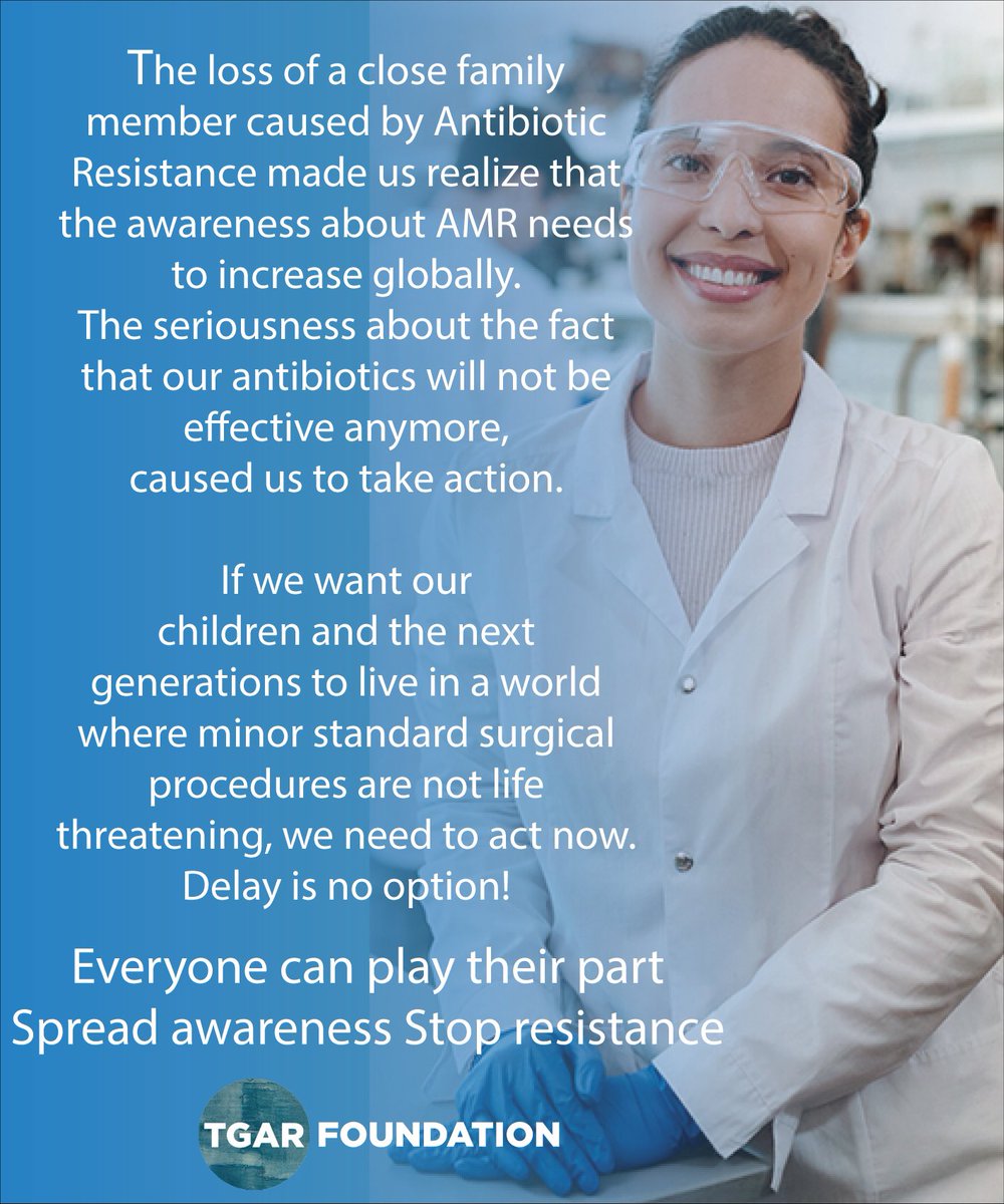 Annually #WAAW aims to spread awareness about global #AntimicrobialResistance #AMR #stopsuperbugs AMR isn’t a silent pandemic anymore but the 3rd leading underlying cause of death globally🌎 #WorldAntimicrobialAwarenessWeek #WAAW2022