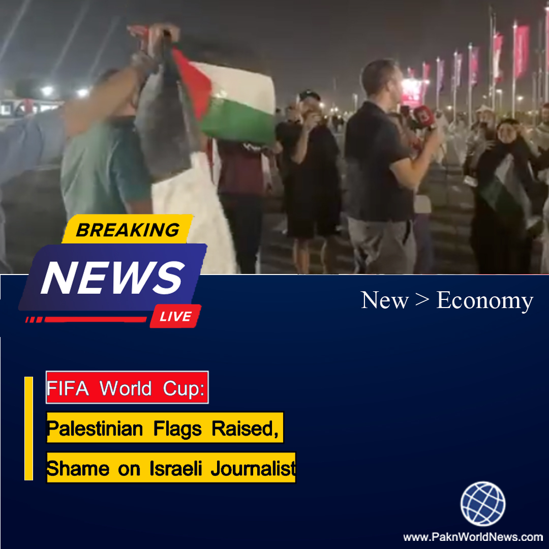 FIFA World Cup: Palestinian Flags Raised, Shame on Israeli Journalist...
paknworldnews.com/fifa-world-cup…
#FIFAWorldCup #Qatar2022 #WorldSeries #IsraeliJournalist #Palestinianflag #Qatar #FIFAWorldCup