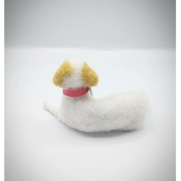 ❤Meet Bruno❤Bruno has been such fun to create from start to finish. Sitting proud in his tiny red collar, Bruno will be making his way to his new home later this week with Broc from yesterday's post and another creation that I will share with you all tomorrow #DogsofTwittter