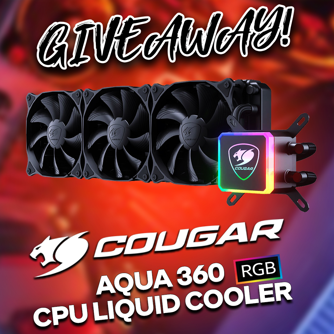 <a href="/CougarGamingSA/">𝘾𝙊𝙐𝙂𝘼𝙍 𝙂𝘼𝙈𝙄𝙉𝙂 𝙕𝘼</a>  and Evetech have teamed for this Cougar Aqua 360 CPU liquid cooler giveaway!!🤩😎Want to walk away with a beast of a cooler? visit the link below!

Enter Here👉: gleam.io/competitions/d…

 #evetech #winner #Giveaway