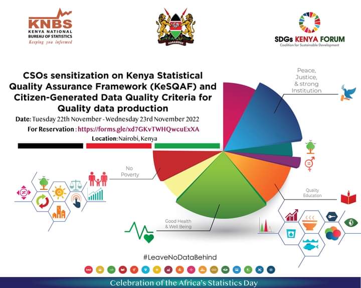 proexcellence1's tweet photo. Honoured to represent Pro Excellence in a #KNBS and #SDGForumKenya workshop curated to close #DataGaps in official statistics and to sensitize all on Citizen-Generated Data and the Kenya Statistical Quality Assurance Framework (KeSQAF). 
#LeaveNoDataBehind https://t.co/D2fEWBffca