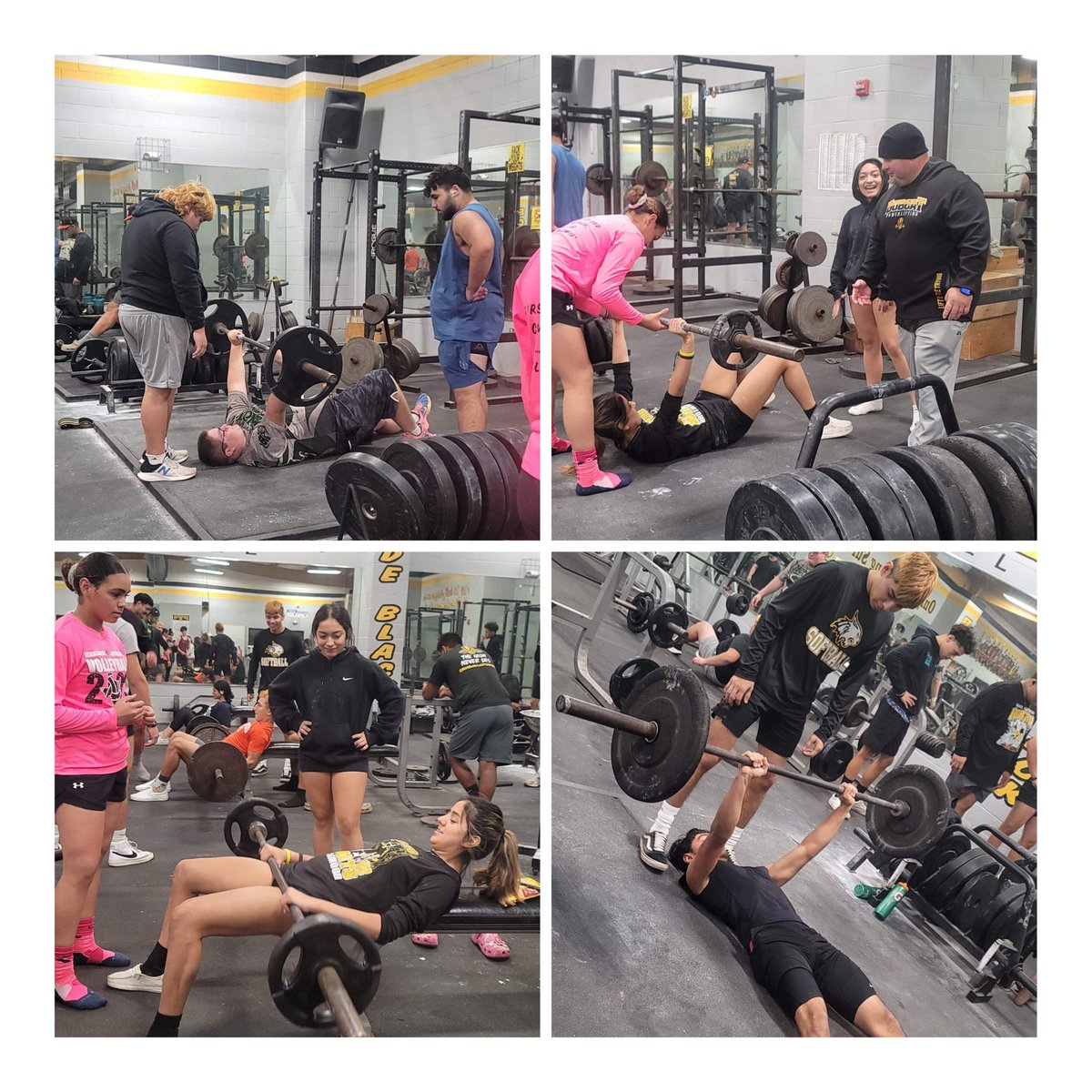 RHBobcatPower's tweet photo. Taking the time during the break to get better. #therealbreakfastclub #workingduringthebreaktobreakrecords #turkeylurky #liftordietrying https://t.co/VjJjZqQyri