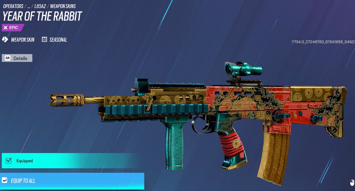 LythronGaming's tweet image. -Year of the Rabbit (With attachment)