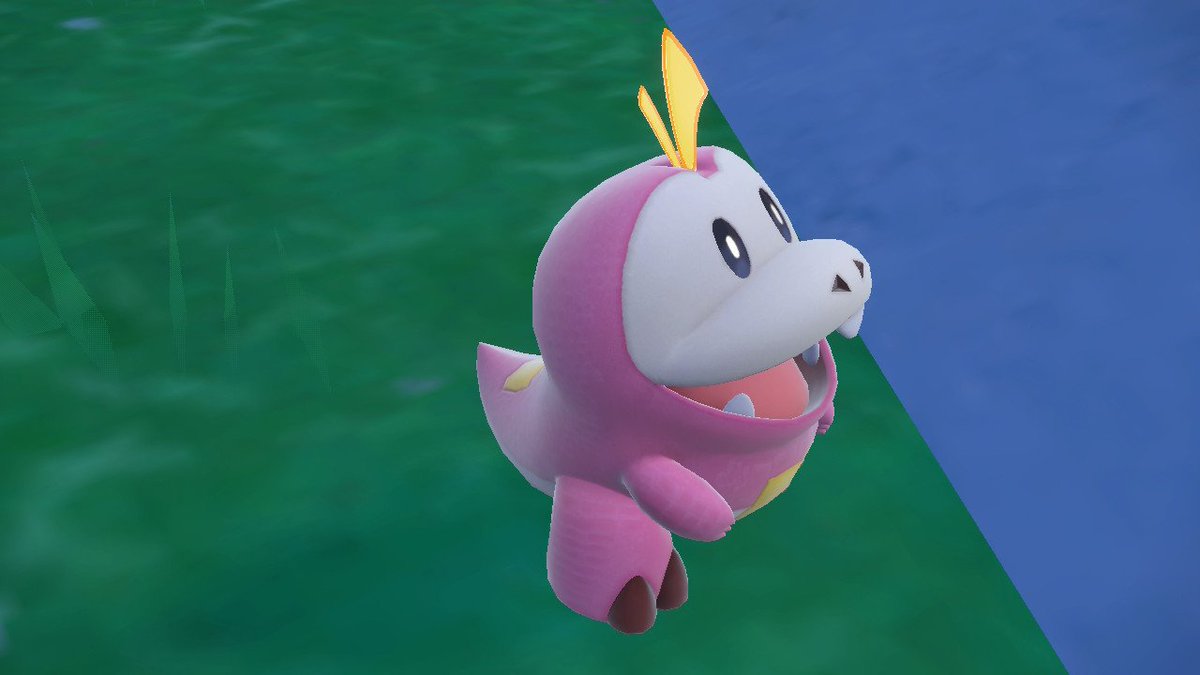 xon_arts's tweet photo. 175 eggs later... a pink croc was hatched! #PokemonScarletViolet #ShinyPokemon #Fuecoco #ShinyStarters #MasudaMethod https://t.co/69h7TkcbIp