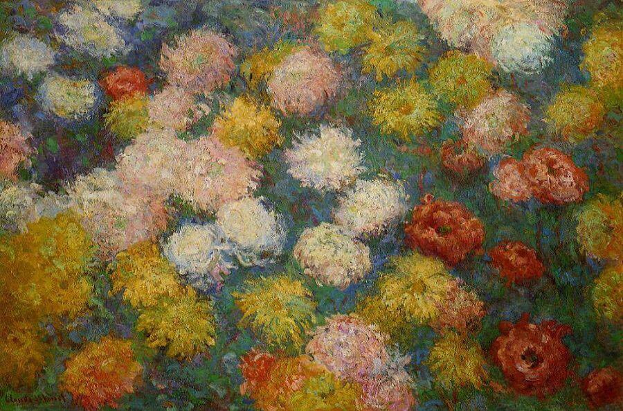 allontanarsio's tweet image. Claude Monet’s flowers